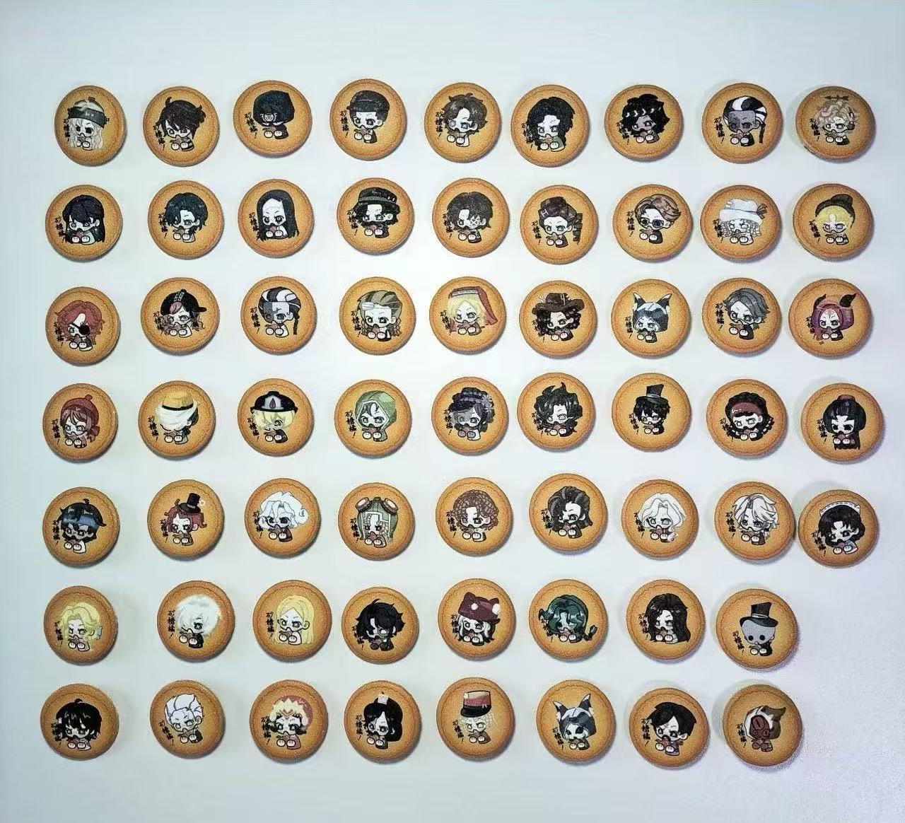 第五人格同人周边砂糖橘吧唧磨砂工艺盲盒代拆