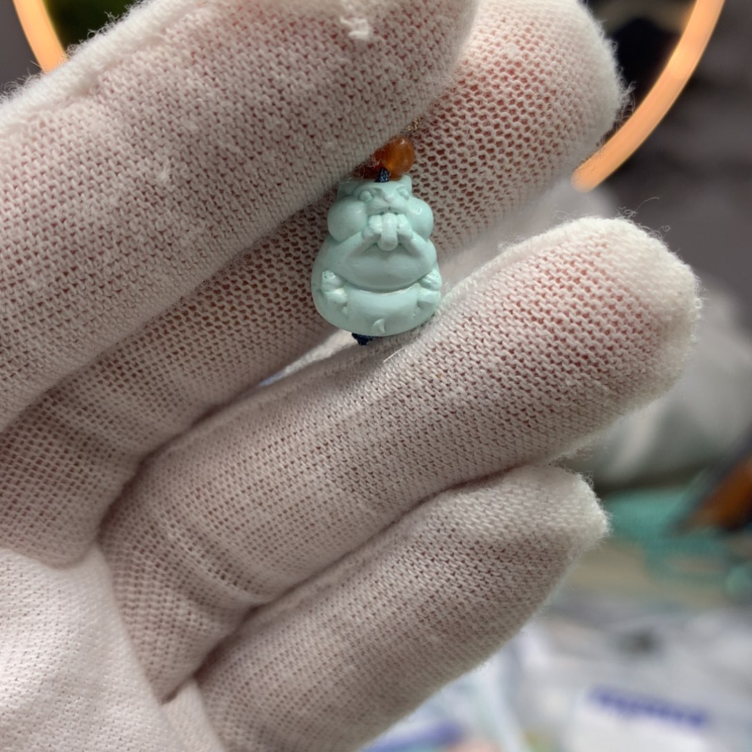 绿松石挂件未镶嵌