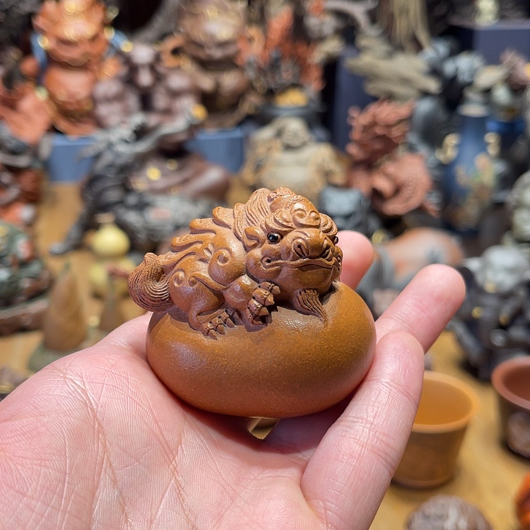 紫砂茶宠夜*鹰紫砂茶宠