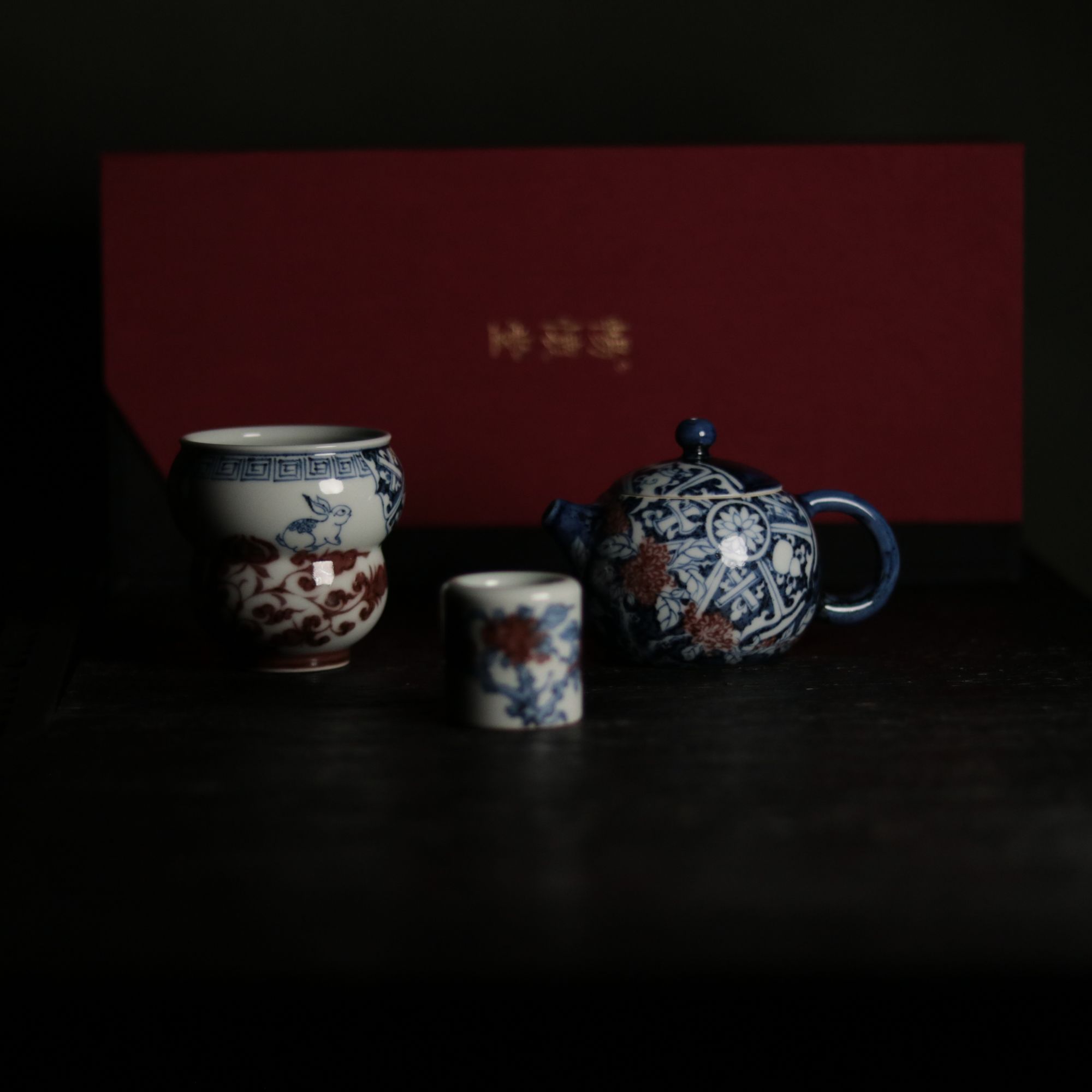 【畅怀堂】中秋套组掌桂系列三件套礼盒➕赠送一本畅怀堂书籍