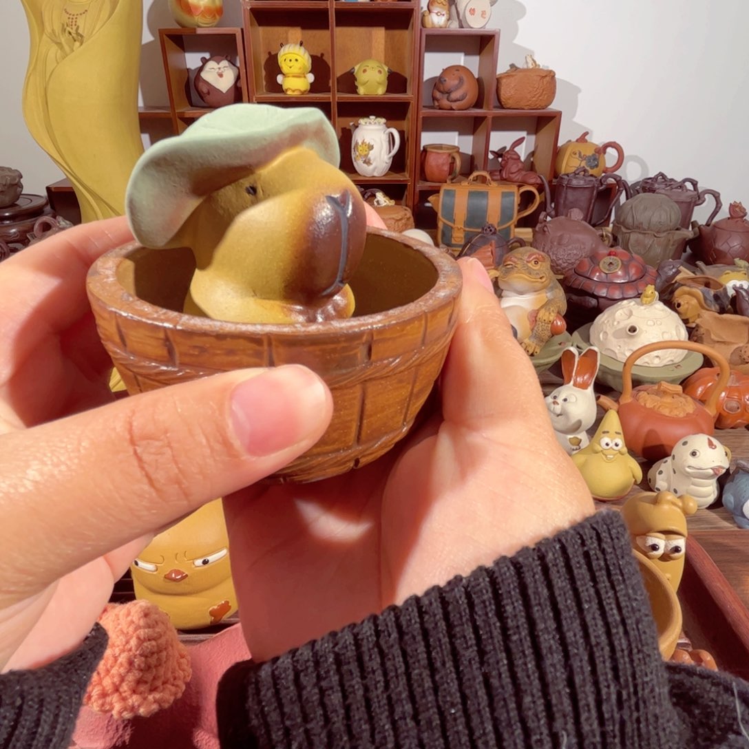 紫砂茶壶纯手工制作过程非常