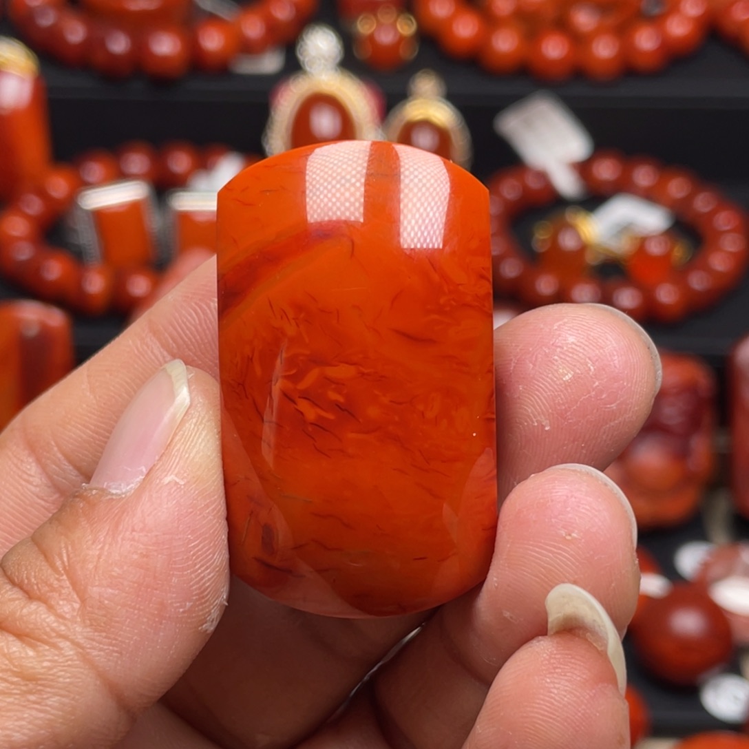 南红玛瑙珠宝奇石未镶嵌吊坠