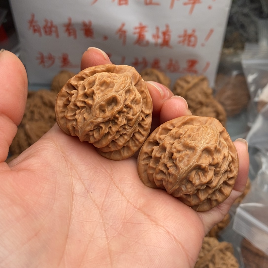 文玩核桃把件齐*生宫灯18