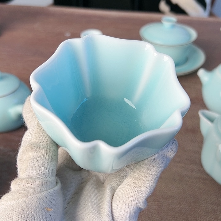 小米茶器龙泉青瓷