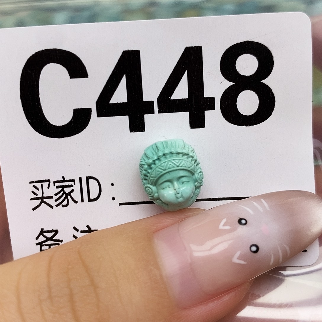 绿松石未镶嵌配饰