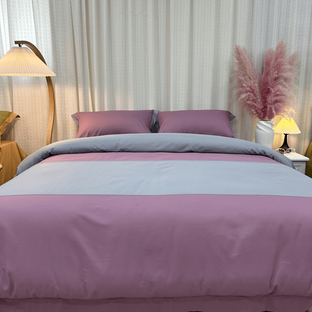 把四季带回家 原创设计师款 夏 100支超柔织棉缎床单四件套