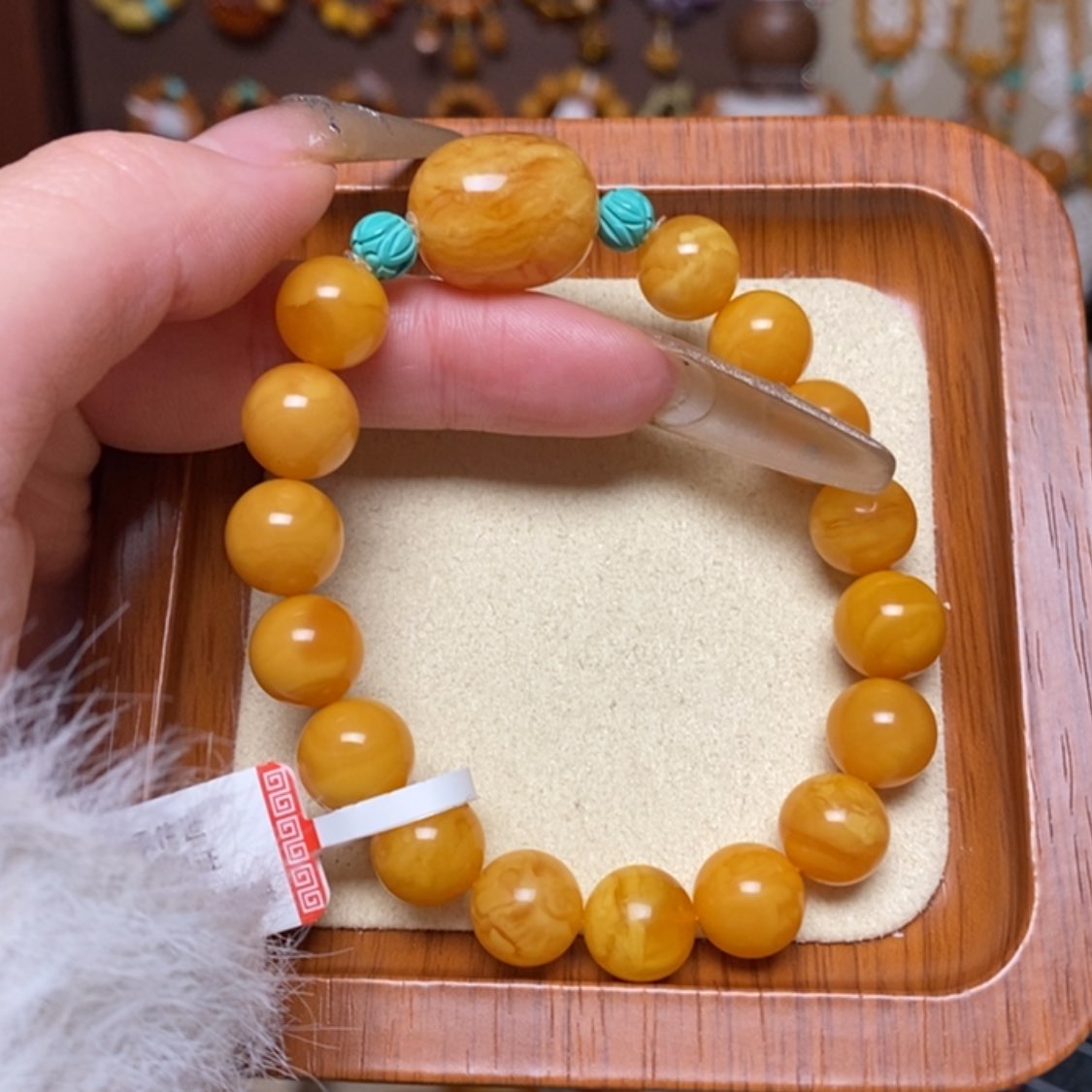 【闪购商品】手链蜜蜡未镶嵌手串