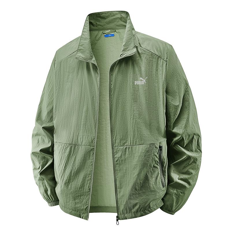 男士夏季轻薄透气防紫外线户外钓鱼骑行空调防晒衣皮肤衣外套