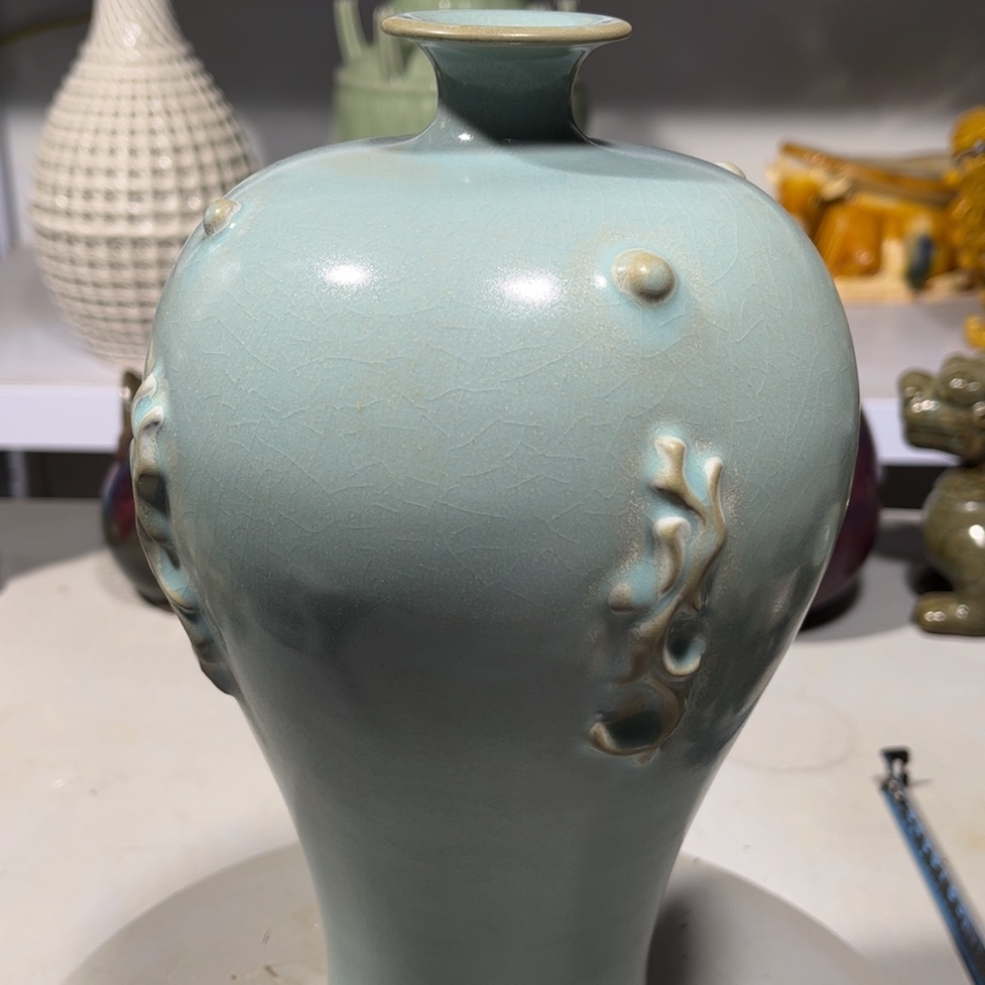 瓶和**尘汝窑瓷器品相完美