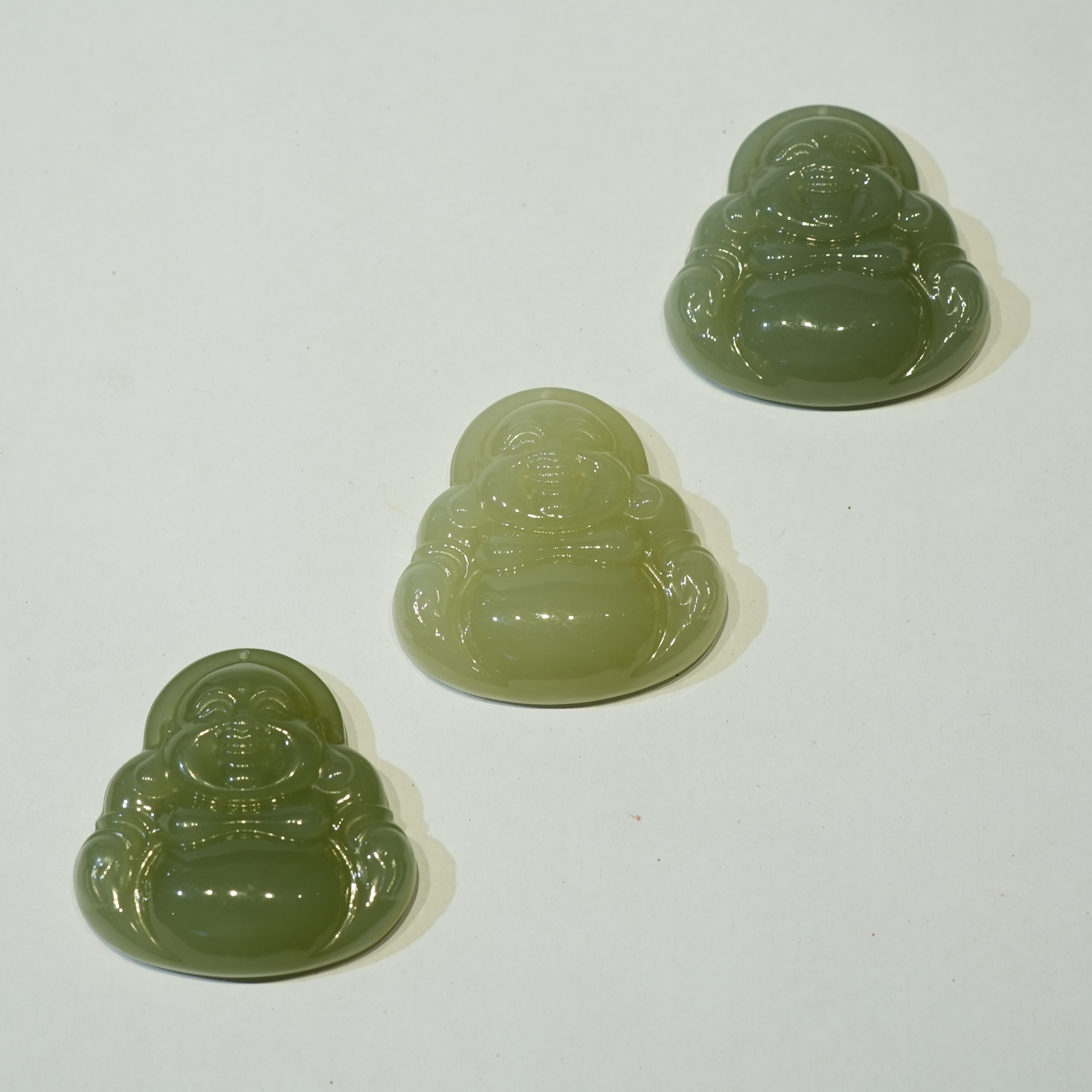 和田玉佛公吊坠45*45*12mm（多样性发货发一件）HT017