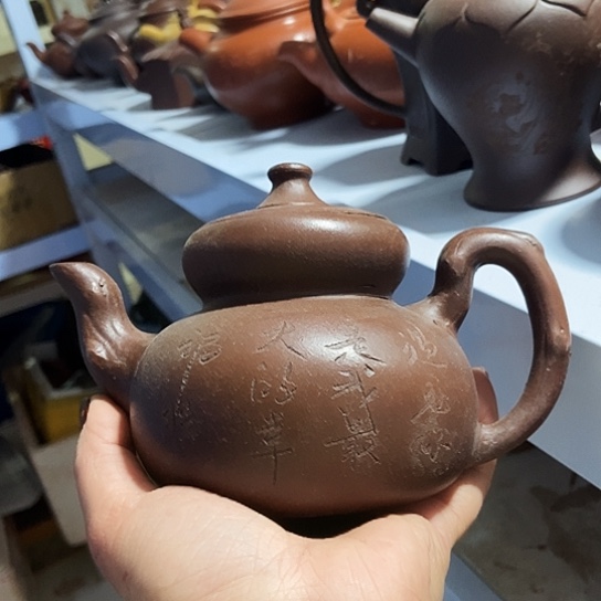 全手工制作宜兴紫砂壶