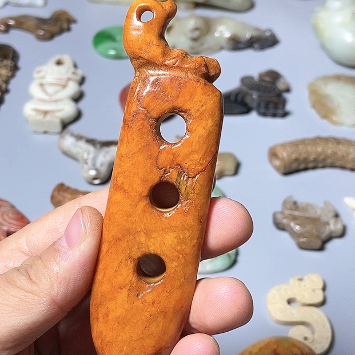 和田玉未镶嵌颈饰30