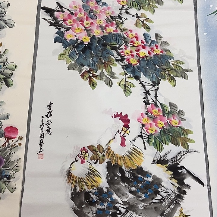 三个张画廊直播间！