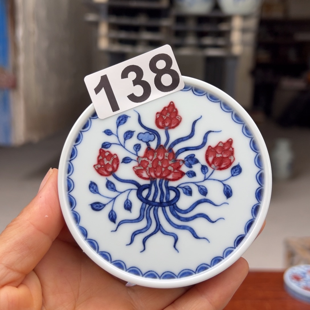 现代瓷青花釉里红工艺