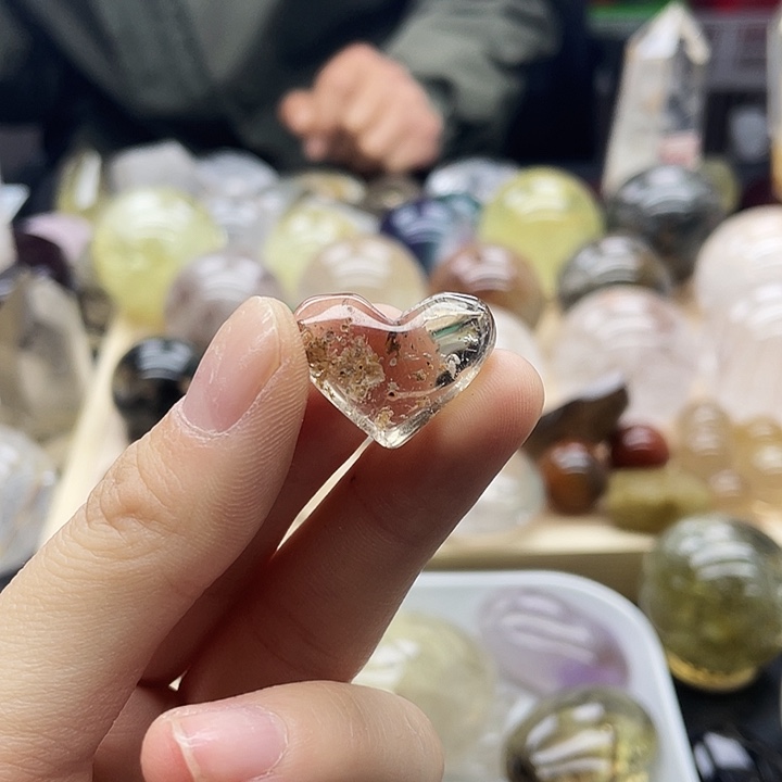 本***过珠宝半成品水晶未镶嵌164水晶