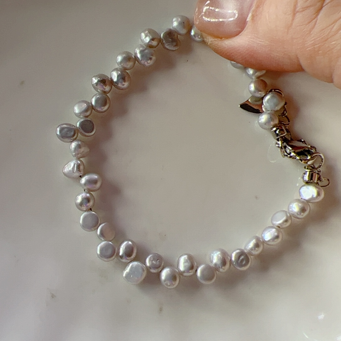 淡水珍珠合金手绳423