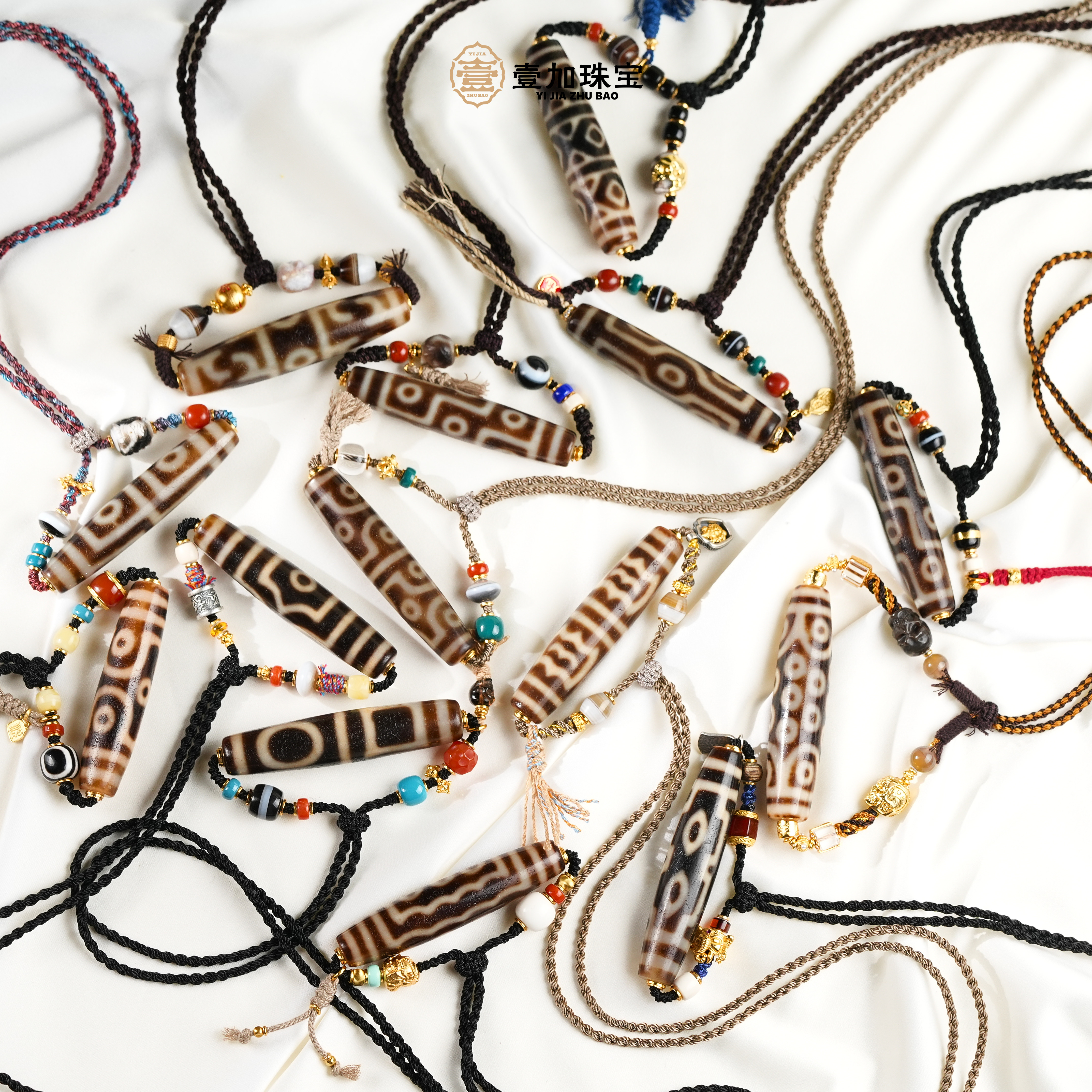 壹加安琪 | 超大尺寸天缘玛瑙项链合集多样性发货发其一