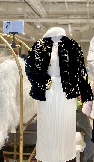 ENJOY'ME【门店同款】ENJOY冬季云敛-蝶舞蹁跹中式外套 159873129