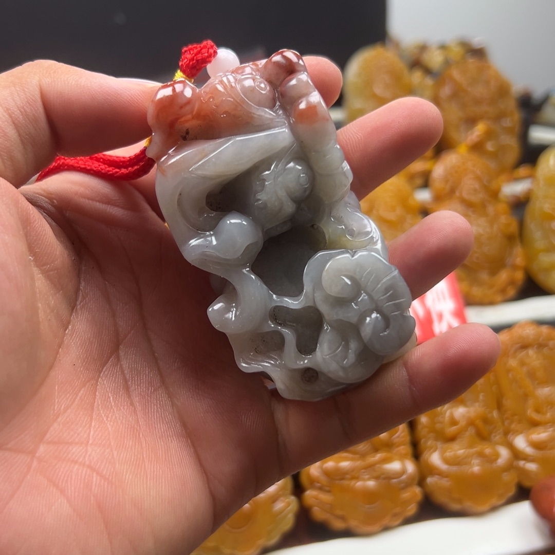 石英质玉（黄龙玉）未镶嵌多选发其一