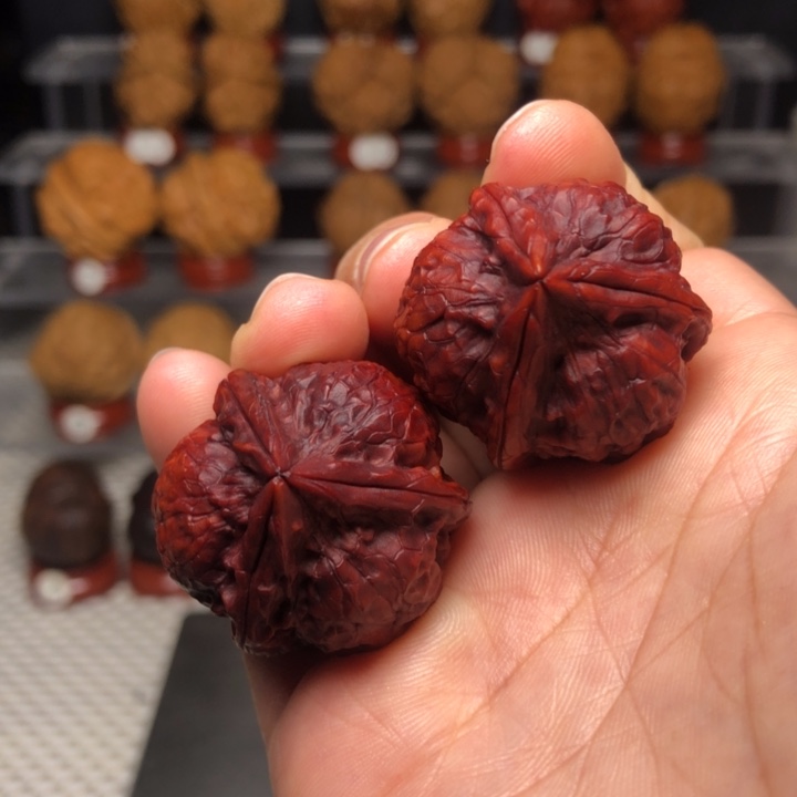 把件文玩核桃21红灯笼