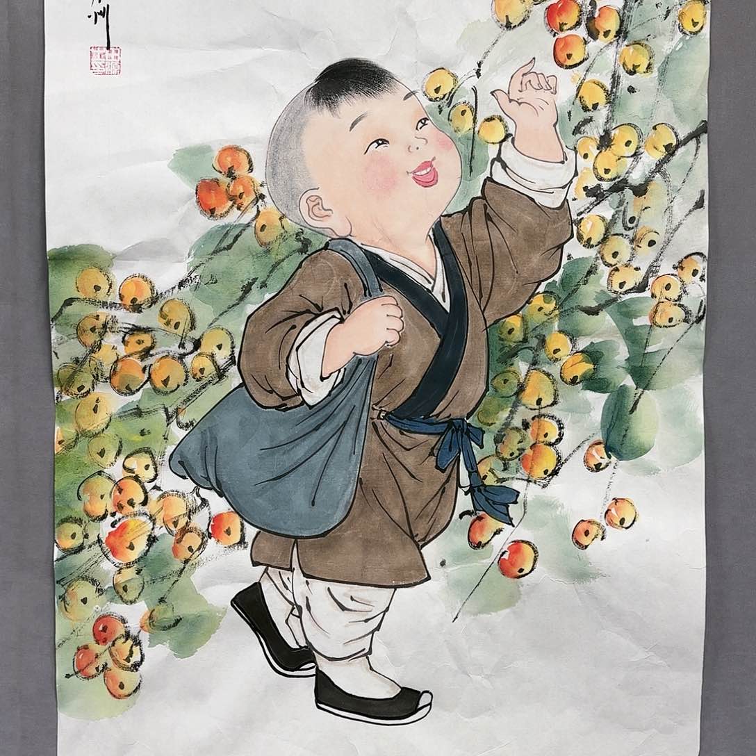 国画国画纯手绘作品请放心去藏