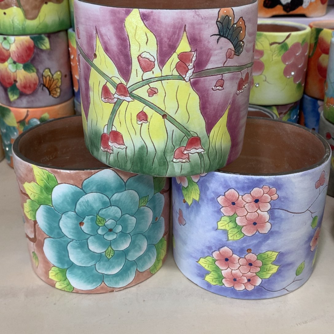 福利正品红陶花盆