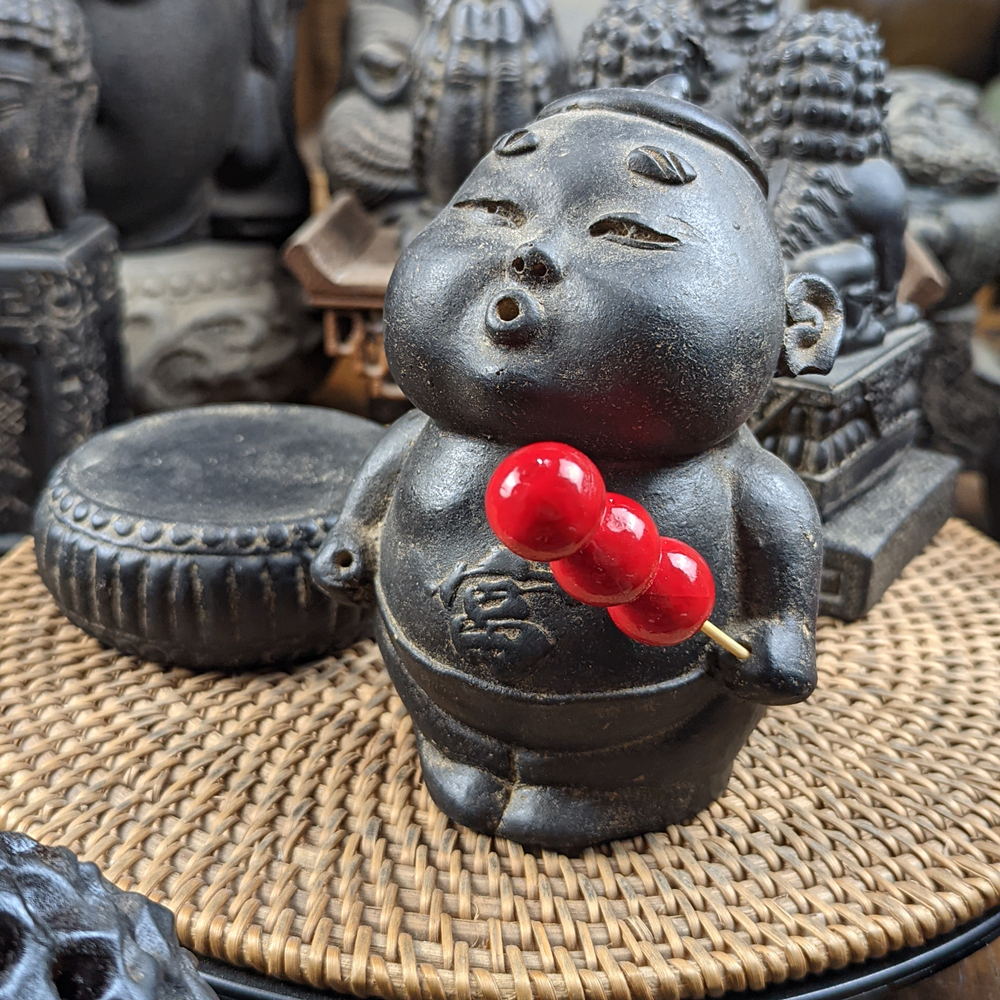 中国风仿古暴富小地主摆件地主老财