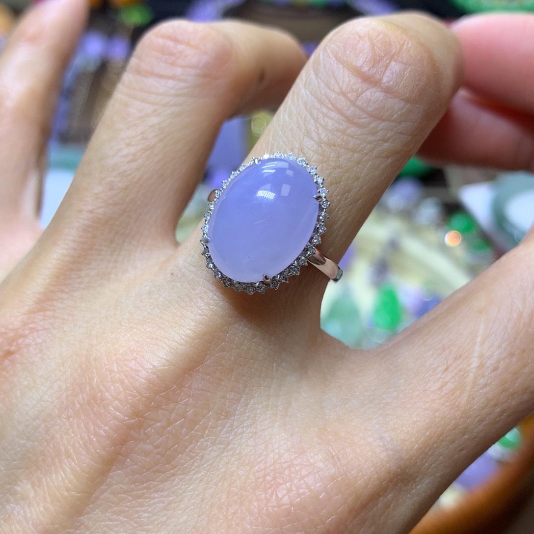 【闪购商品】翡翠颈饰18K金镶嵌翡翠