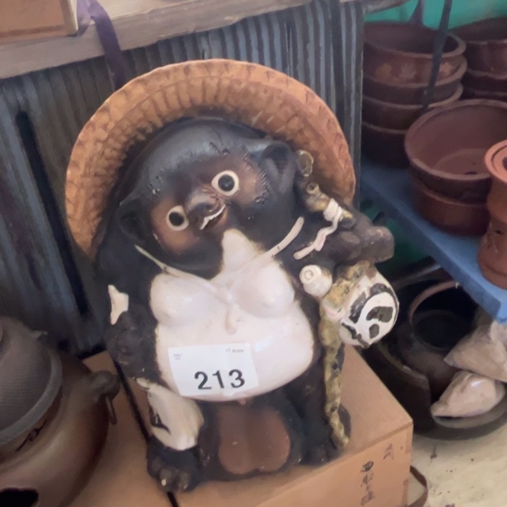 蜜安罐瓷香炉锡茶则