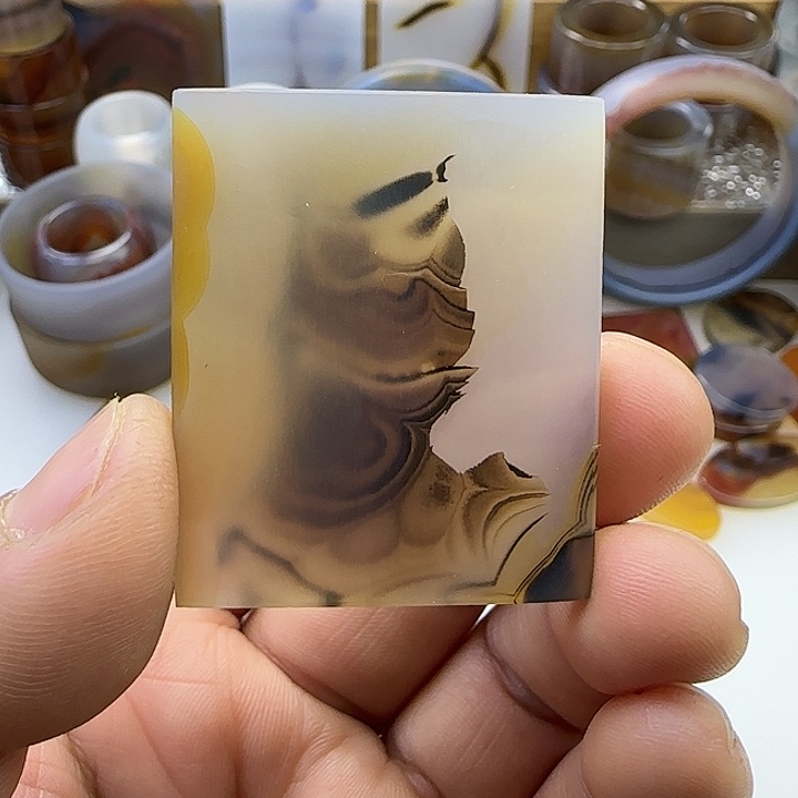 玛瑙/玉髓未镶嵌颈饰