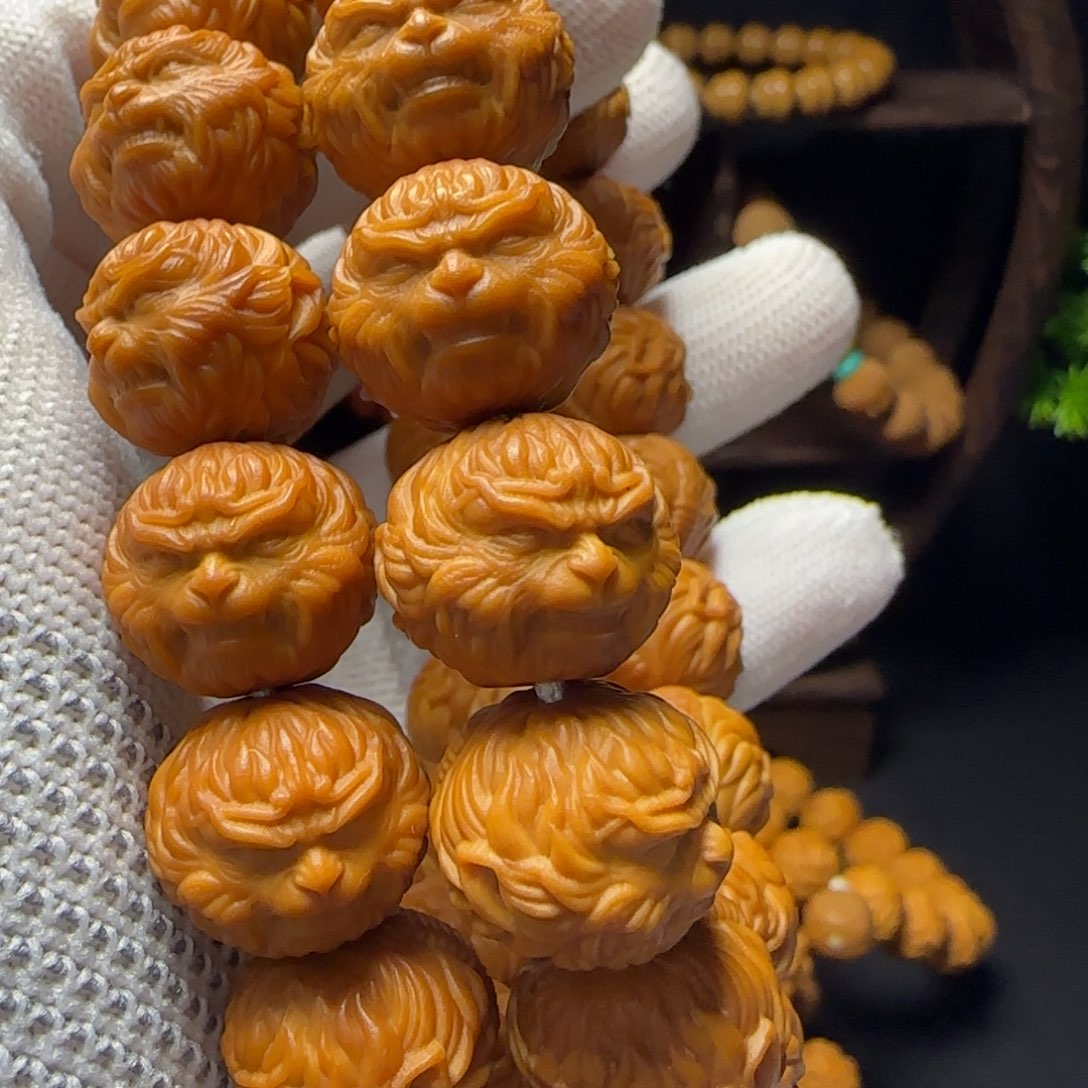 豪***1猴头核桃吊坠猴头