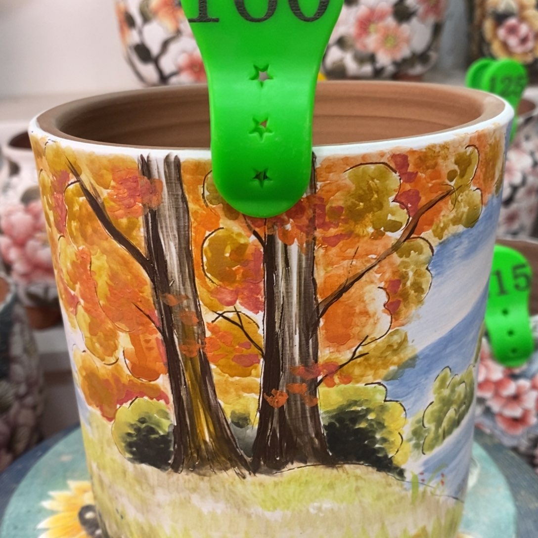 紫砂花盆水晶花盆160