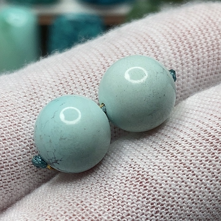 绿松石未镶嵌天然原矿 地大质检