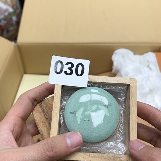 瓷片摆件工艺品瓷器摆件777 