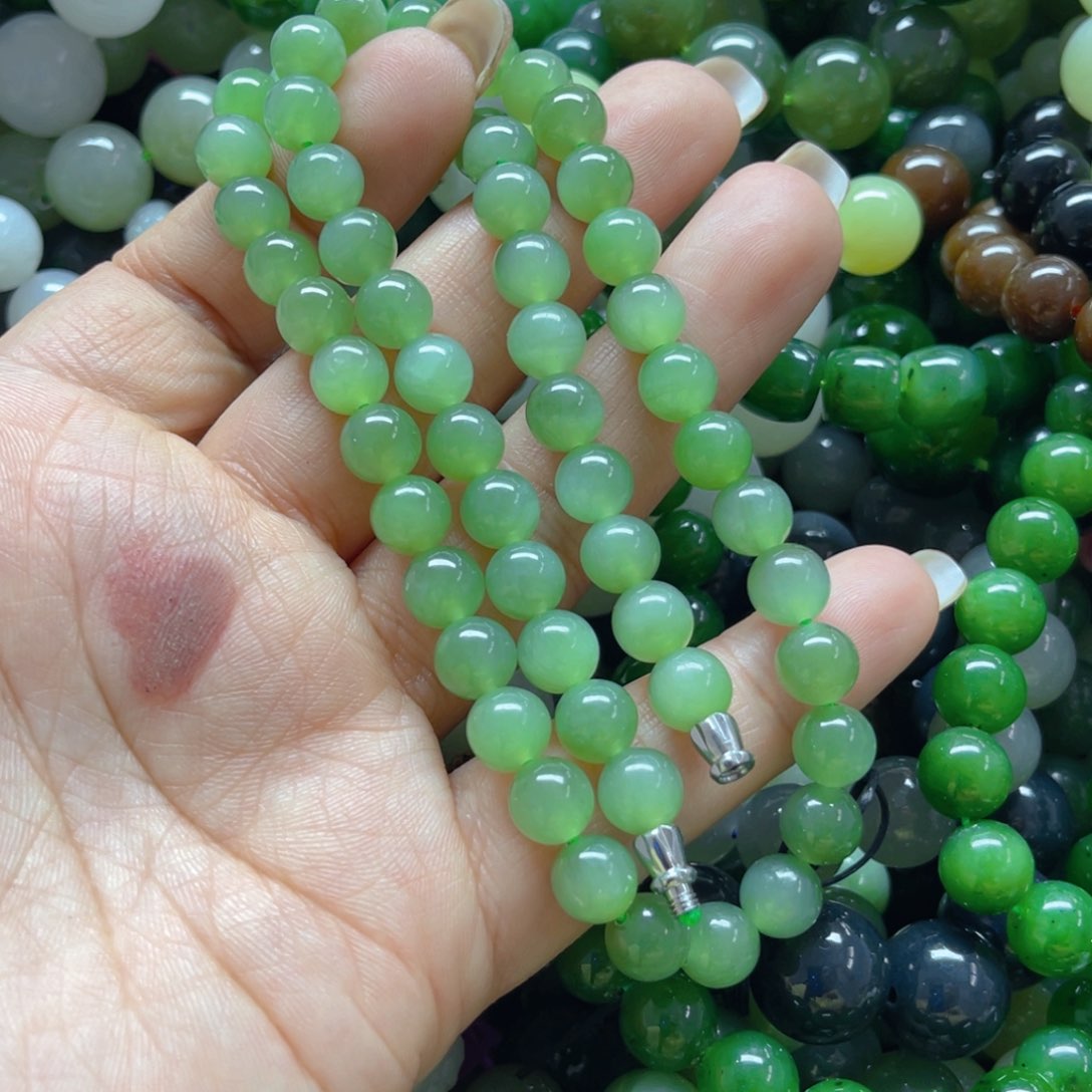 和田玉手链未镶嵌