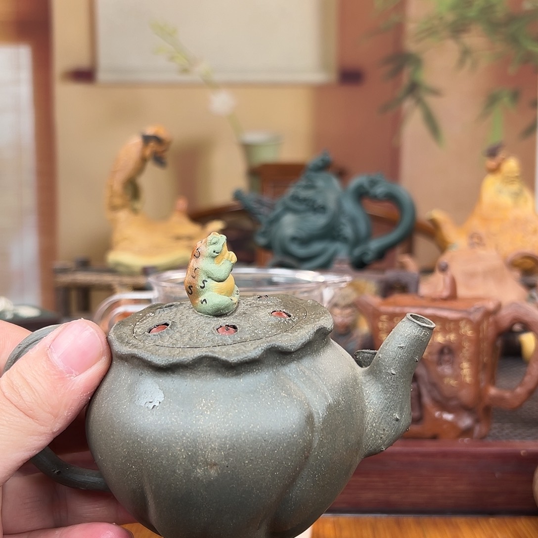 紫砂茶壶小*祈福不能看了咯哦哦哦