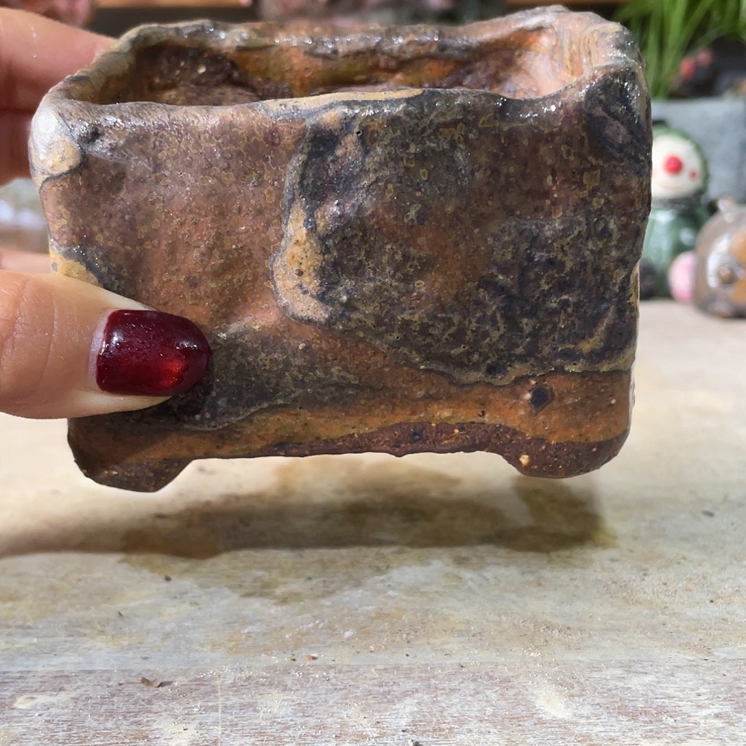 福利特价手工粗陶花盆