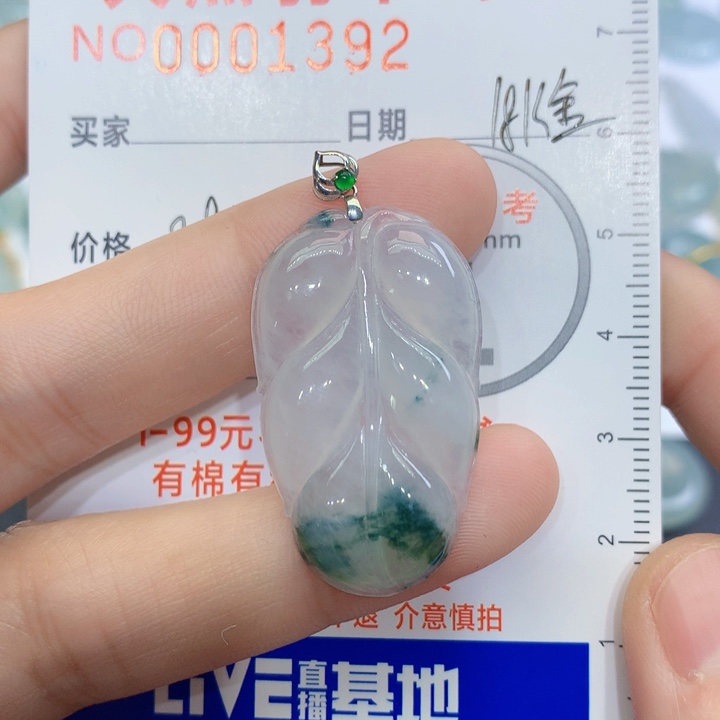 翡翠颈饰未镶嵌吊坠