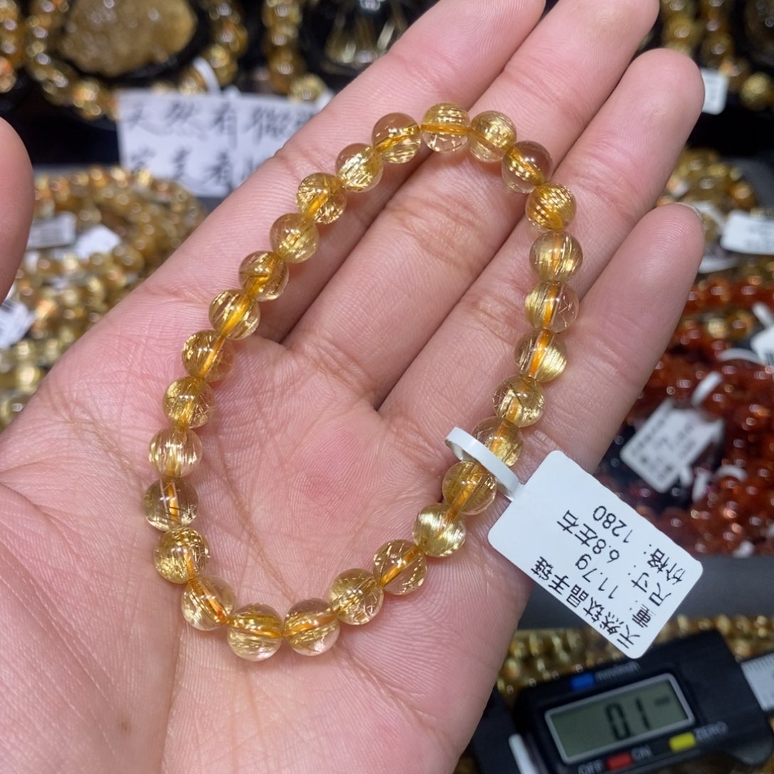 水晶手链未镶嵌琪