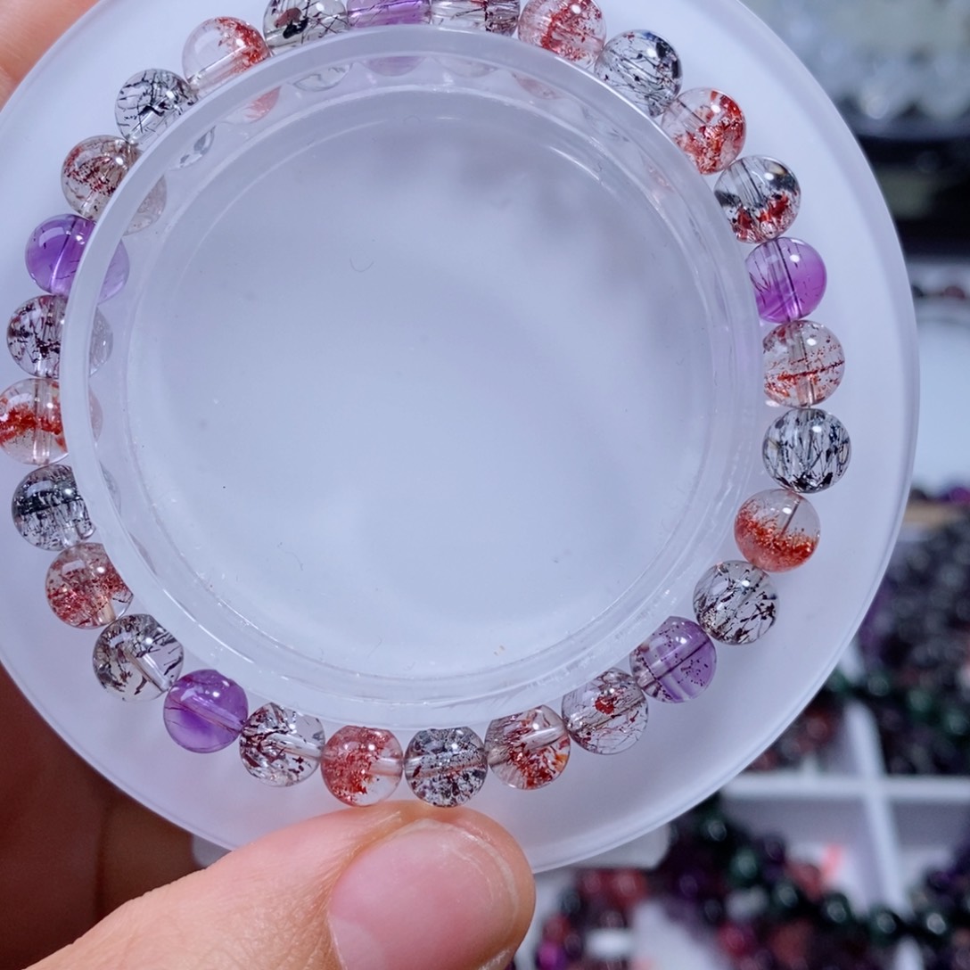 手串未镶嵌水晶毒液