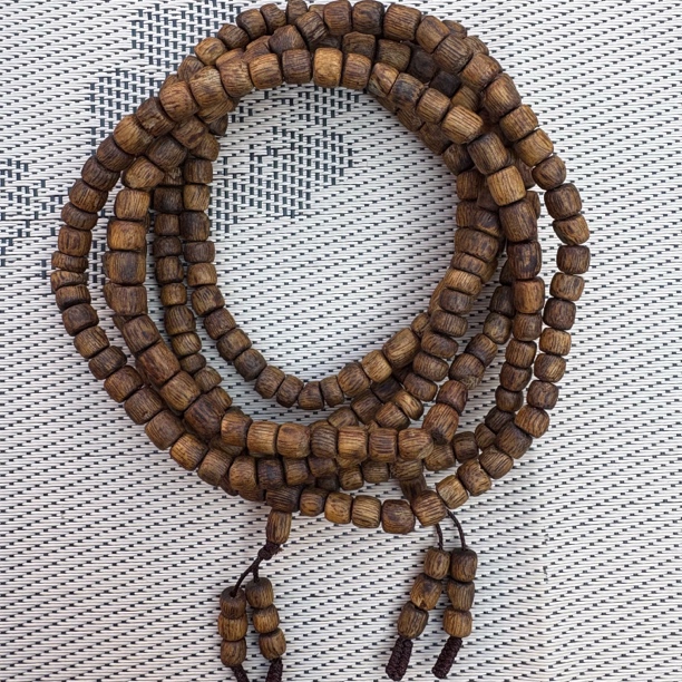 沉香7-陆河老料16克九五沉桶珠多圈多样性发一条37h