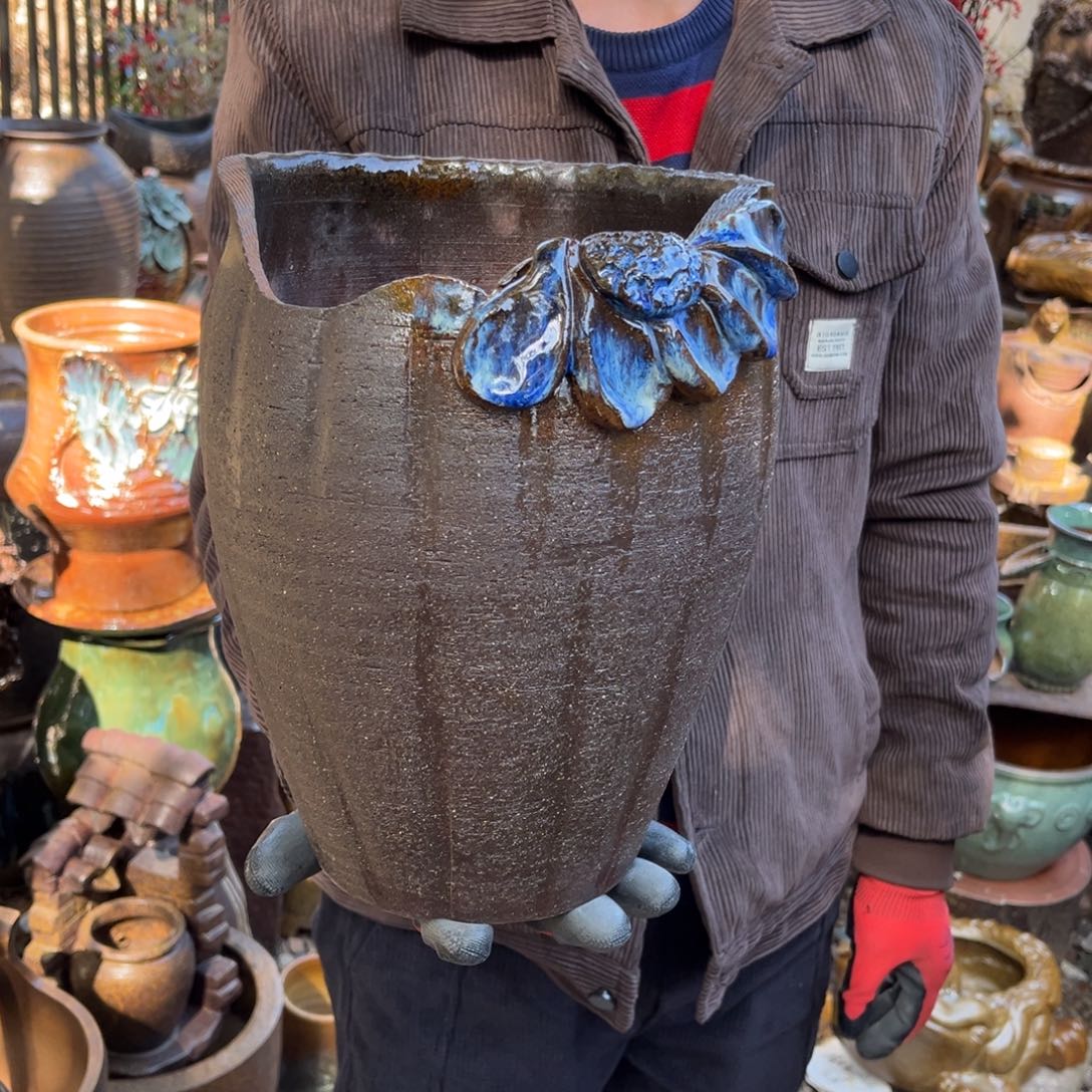 红陶高27口20有孔