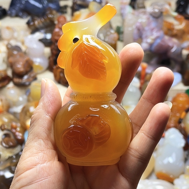 用***7玛瑙/玉髓未镶嵌饰品