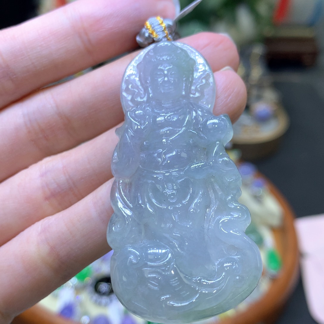 翡翠未镶嵌颈饰翡翠吊坠项链