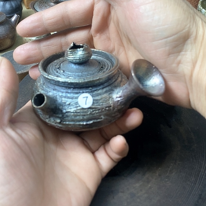 杯遇*四手工粗陶、柴烧茶器