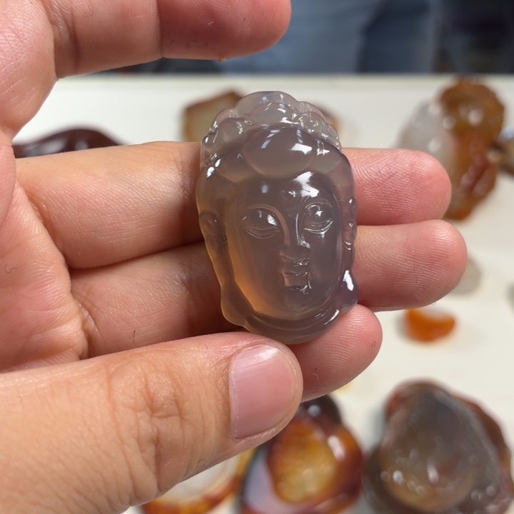 未镶嵌吊坠(不含链)玛瑙/玉髓