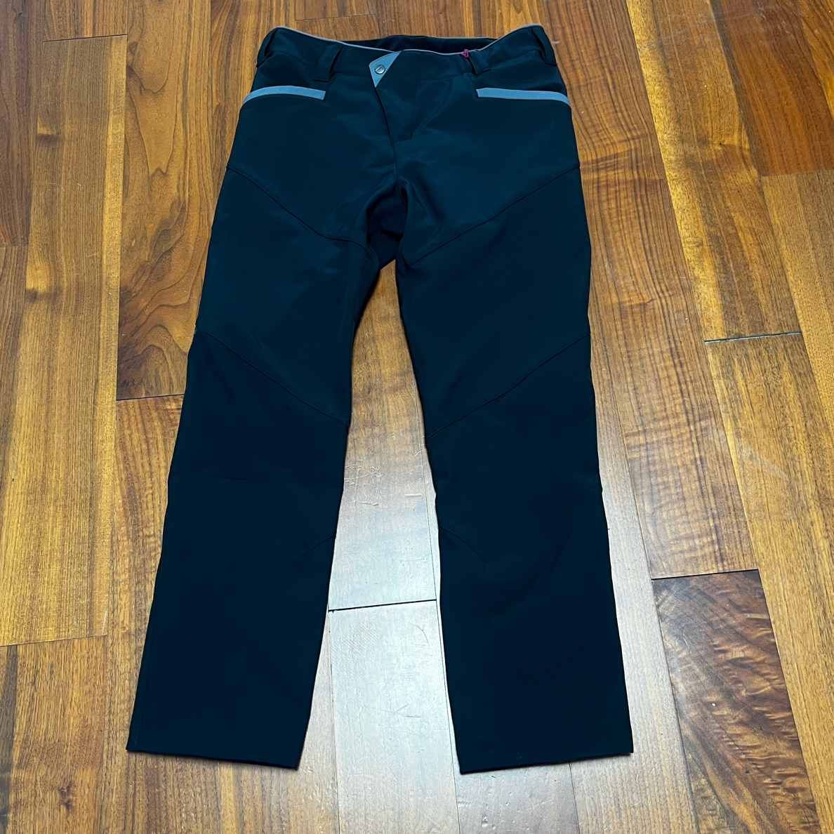 男士秋冬季防风防水软壳冲锋裤户外保暖弹力直筒休闲工装裤