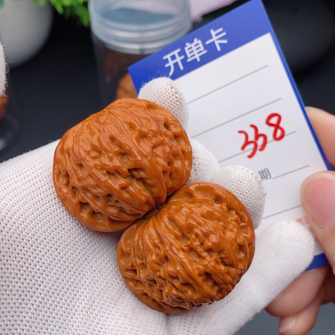 文玩核桃把件39磨盘338