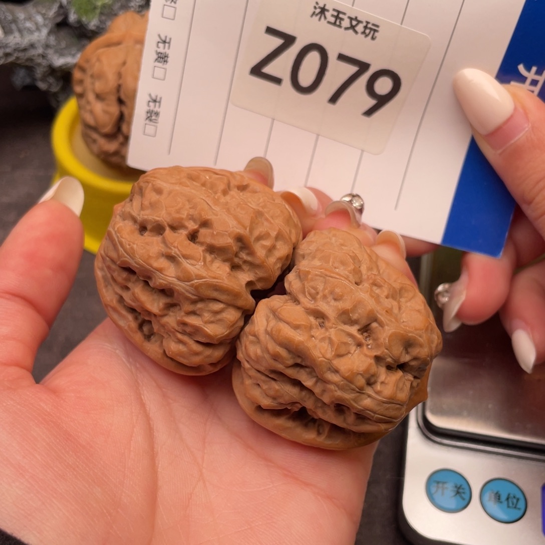 文玩核桃把件424438蓟