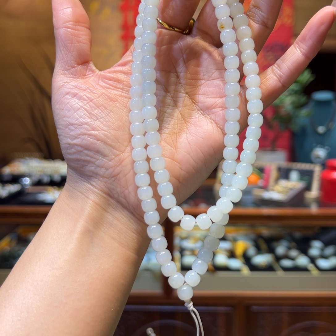 和田玉手链未镶嵌